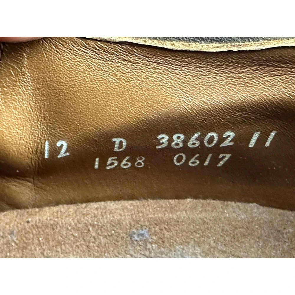 Allen Edmonds Corporate Casuals Mens‎ Brown Suede Oxford Shoes Size 12 D